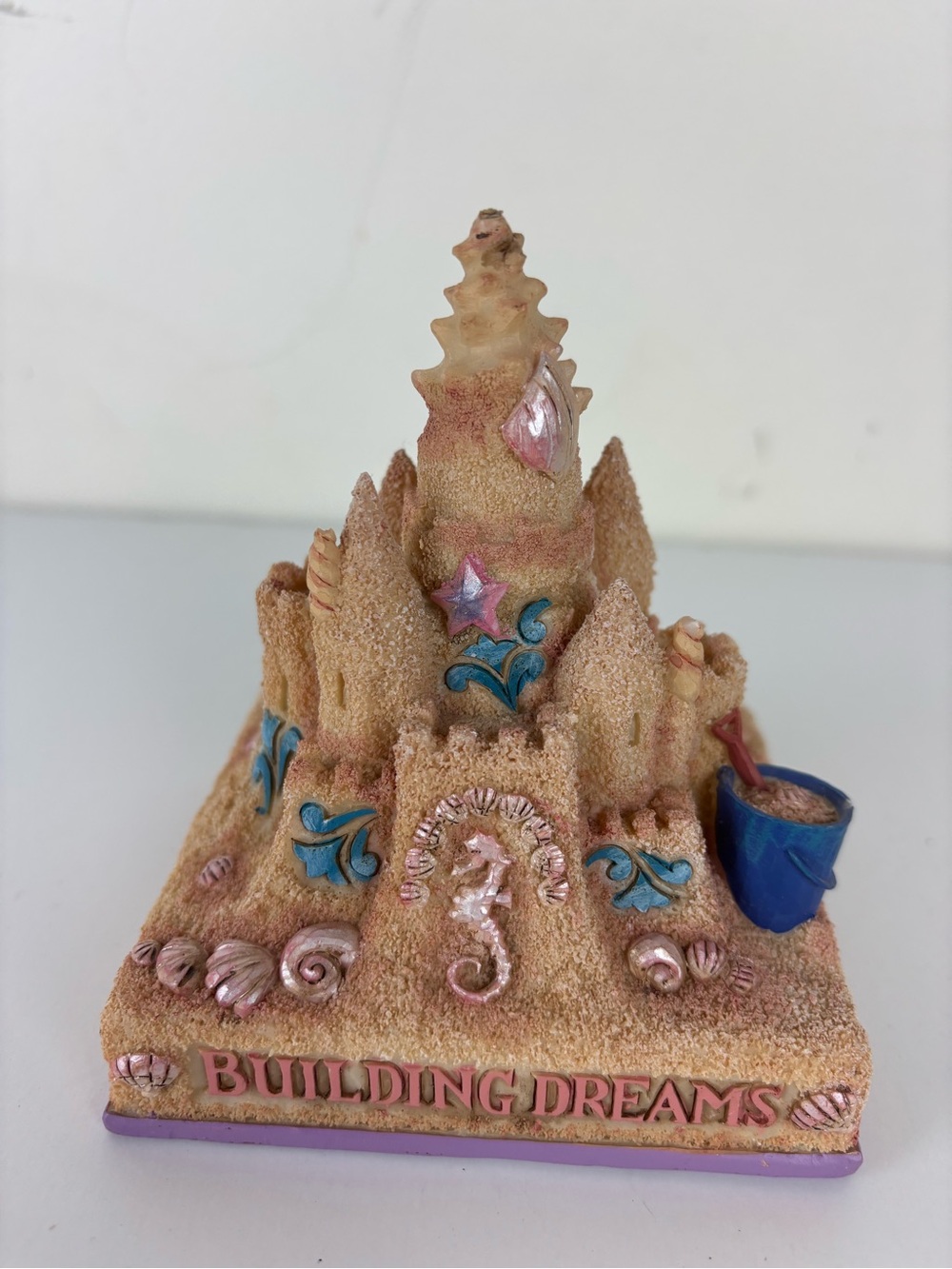 Jim Shore-Building Dreams-Sandcastle-Beach/Sand/Shells/Bucket - Picture 6 of 9